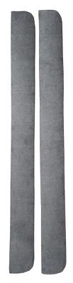 1978-1987 Chevrolet El Camino Door Panel Inserts 2pc Cutpile Dove Gray / 8292 - Image 1 of 3