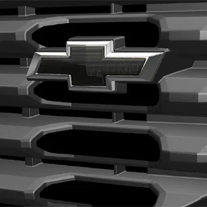 Genuine OEM Black Chrome Chevrolet Bowtie Emblem Logo Front Grille 84293092 - Bild 1 von 2