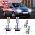 For Ford Focus C-Max Upgrade H7 501 Super White Low/Side LED Headlight Bulbs Kit