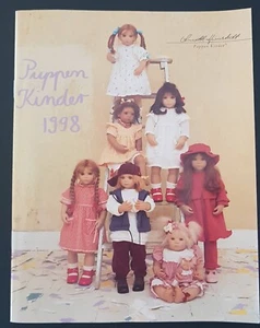 Annette Himstedt Katalog PUPPENKINDER 1998 Prospekt PUPPEN RAR TOP - Bild 1 von 2
