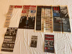 5 All the Way Broadway Musical Zeitungsanzeigen Brian Cranston - Bild 1 von 1
