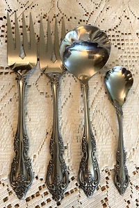 Oneida Community Brahms Stainless 4 Serving Pieces - Picture 1 of 2