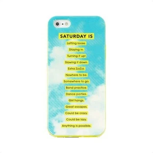 Kate Spade Saturday's 'Saturday Is' iPhone 5 5S SE Case - Picture 1 of 1