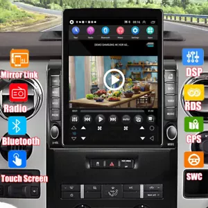 9.7" For Ford F150 2009-2014 Android 13 Stereo Car Radio GPS WIFI Carplay Player - Picture 1 of 20