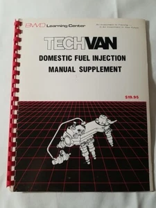 TechVan Domestic Fuel Injection Manual Supplement - Picture 1 of 1