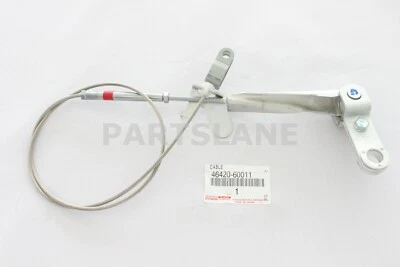 Cable de freno de estacionamiento genuino OEM 46420-60011 Toyota Land Cruiser Lexus LX470 Foto 1 de 3