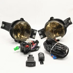 FOR 02-05 DODGE RAM "REAL GLASS" SMOKE LENS FOG LIGHTS KIT WITH SWITCH +HARDWARE - Bild 1 von 6