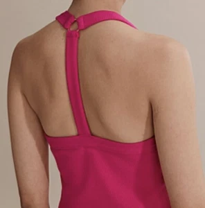 Country Road Womens Halter Neck Ribbed Hot Pink Singlet Top Size XLarge BNWT - Picture 1 of 3