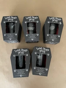 RARE! Crystal Etching Living Dead Dolls Barware Drinking Glass Series #122/666 - Picture 1 of 13