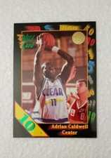 1991-92 Wild Card 10 Stripe #82 Adrian Caldwell