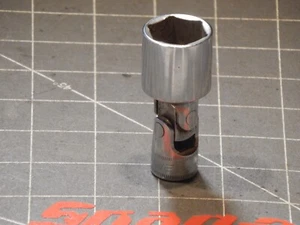 Snap On 3/8" Drive Deep Universal Swivel Socket 21MM SFSUM21 6Pt Dr 1988 - Picture 1 of 2