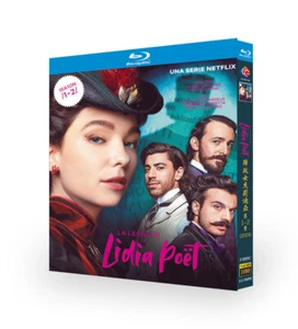 Lidia Poët Season 1-2 (2024) Film Series 3-Discs Free New Boxed - Afbeelding 1 van 1