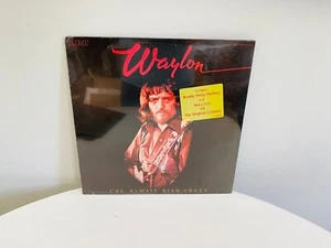 Waylon Jennings I've Always Been Crazy, Factory Sealed Vinyl Record, Vintage 12" - Picture 1 of 5