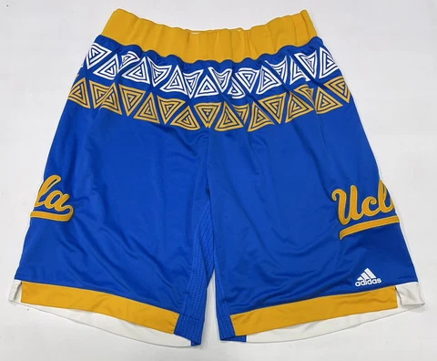 UCLA  Bruins Authentic Gamer Basketball Shorts Adidas XL2 11” Cover