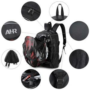 HA-01 Motorcycle Helmet Bag Waterproof Large Capacity Backpack Storage Helmet Ho - Picture 1 of 12