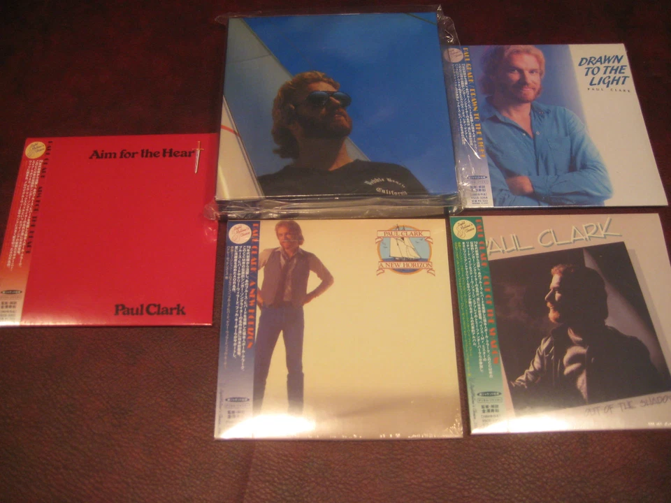 PAUL CLARK 4 Replica JAPAN OBI CD TREMENDOUSLY RARE FIRST EDITION  Box Set Foto 1 de 1