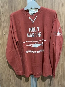 NOS JAPANESE BRAND STUDIO D’ARTISAN HOLY MARINE T-SHIRT FLATHEAD SUGAR CANE - Picture 1 of 6