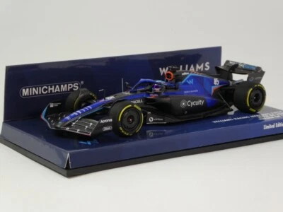 Minichamps Williams FW44 #45 Nick De Vries Italian GP 2022 1/43 417221645 - Immagine 1 di 3