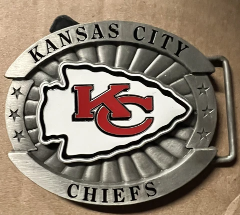 Kansas City Chiefs Belt Buckle Official licensed Cover