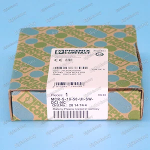 NEW 1PC FOR PHOENIX Current Transmitter MCR-S10-50-UI-SW-DCI-NC 2814744 - Picture 1 of 4