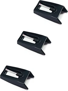 3 Pack Turntable Replacement Needles for Various Portable Suitcase Record Player - Picture 1 of 12
