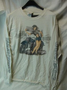 HARLEY DAVIDSON LONG SLEEVE TSHIRT SHIRT - IRON STEED VACAVILLE - MENS LARGE - Picture 1 of 5