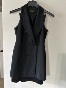 Laundry by Shelli Segal Blazerkleid mit zwei Knöpfen Größe 8 - Bild 1 von 19