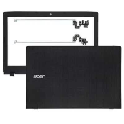 Новая задняя крышка ЖК-дисплея + лицевая панель + петли для Acer Aspire E5-575 E5-575G E5-756G E5-523  - Изображение 1 из 4