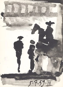 Picasso Toros y Toreros, 5.7.59 VII (Primera Edición, Francés) - Imagen 1 de 3