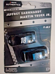 Authentics Martin Truex jr #19 Jeffrey Earnhardt #18 NASCAR 2019 Wave 1/87 Cast - Bild 1 von 5