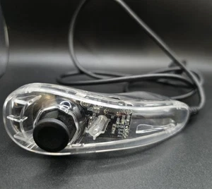 Rock Candy Transparent Clear Nintendo Wii Nunchuck - Clean - Tested - Working - Picture 1 of 4