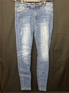 Royalty For Me Size 13W Jeans Denim WannaBettaButt Dark Wash Stretch Slim Fit - Picture 1 of 9