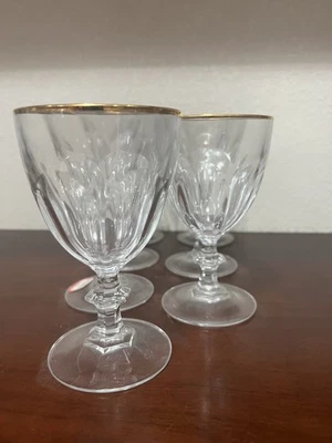 Wine Glasses With Gold Trim ￼ - Изображение 1 из 3