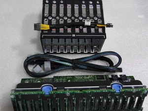 16 BAY HDD BACKPLANE & CAGE SFF UPGRADE DELL POWEREDGE R830 SERVER MFKTK - Picture 1 of 1