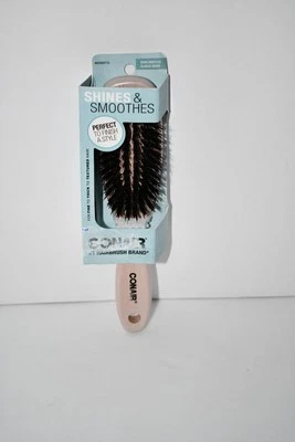 Conair Ceramic Wood Boar Bristle All-Purpose Hair Brush | For All Hair Types and - Image 1 of 3