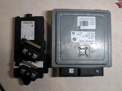 Módulo ECU CAS3 BMW 335i 2007-2008 llave inmovilizadora DME MSD80 7573863 Foto 1 de 4