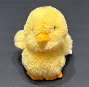 Goffa Plüschtier gelbe Ente Vogel Stofftier sitzend ca. 7 Zoll hoch 5 Zoll breit - Bild 1 von 18