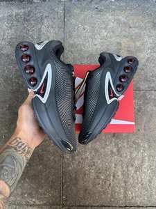 Nike Air Max Dn DV3337-016 Black Metallic Red Shoes Men’s Size 9 RRP £165 - Picture 1 of 7