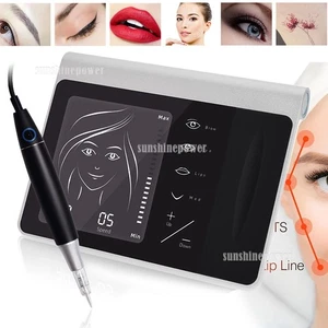 Lip Eyeliner Rotary Tattoo Machine Microblading Permanent Makeup Pen Eyebrow - Picture 1 of 21