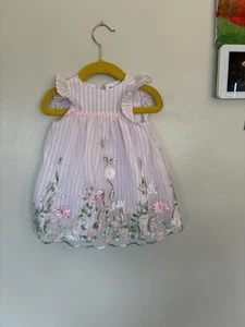 Vestido bebé niña Laura Ashley London talla 3-6 meses excelente estado - Imagen 1 de 3
