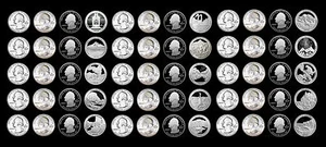 2010 2011 2012 P+D+S+S America the Beautiful Mint Proof Set ~ All in Coin Tubes - Picture 1 of 4