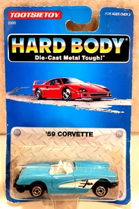 1992 Tootsietoy '59 Corvette - New in Package NIP - mint 1959 Chevy Convertible - Picture 1 of 8