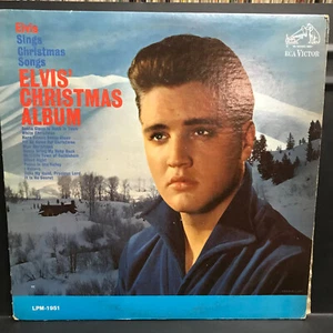 ELVIS PRESLEY Sings Christmas Songs Album RCA Victor LPM-1951 MONO Lp Record - Imagen 1 de 5