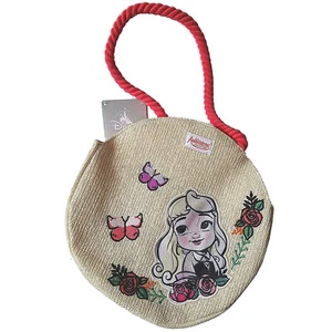 Disney Store Animators Bag Sleeping Beauty Aurora Swim Beach Round Holiday Pool - Picture 1 of 7