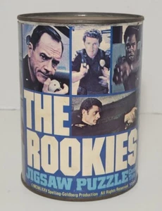 THE ROOKIES 1975 Television Vintage Jigsaw Puzzle 200 Pieces in Can NOS  - Picture 1 of 8