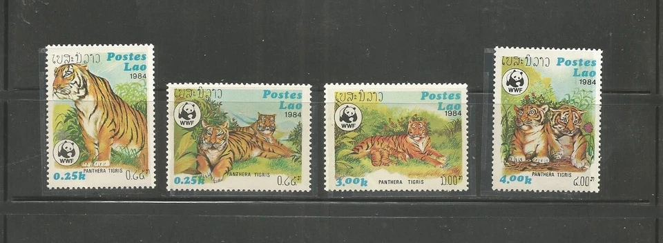 LAOS - #517 - #520 Fondo Mundial para la Naturaleza Foto 1 de 1