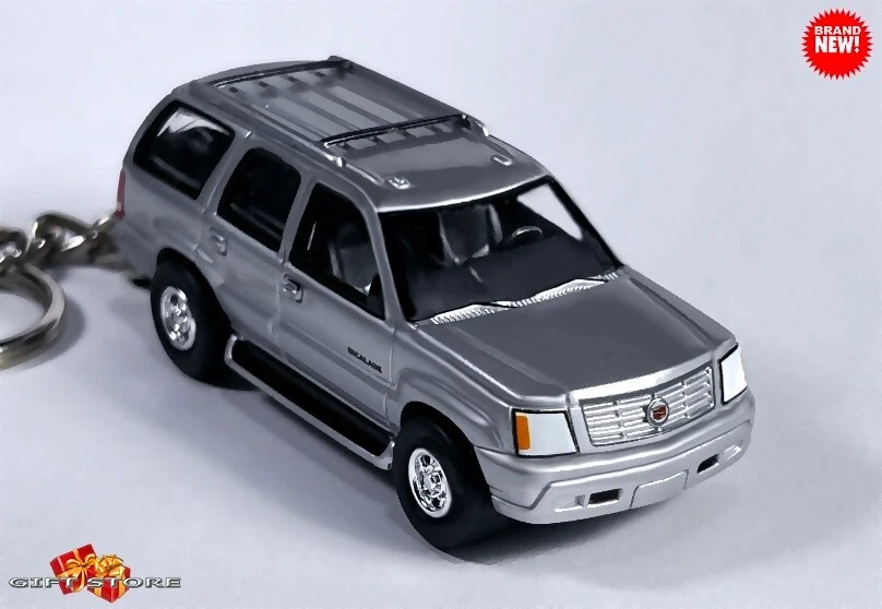 🎁🎁RARE KEYCHAIN SILVER CADILLAC ESCALADE CUSTOM GREAT GIFT or DESK DISPLAY🎁🎁 - Image 1 of 4