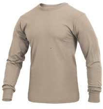 Rothco Military Tactical Solid Color Long Sleeve T-Shirt (Choose Sizes)