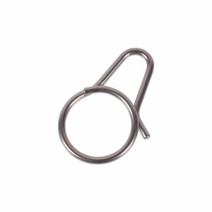 Solid Titanium Wire made Key Chain Tool  Knapsack Buckle Outdoor EDC Connector - Picture 1 of 8