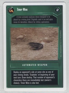 Star Wars CCG Timer Mine Premiere WB White Decipher Free Shipping! - Picture 1 of 1